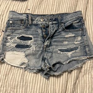 Vintage hi rise festival shorts